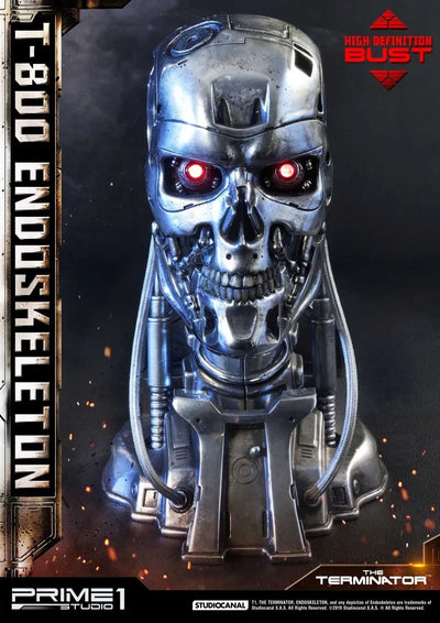 T-800 Endoskeleton Head (Regular Version) The Terminator (Film) – Prime1Studio – ActionFigure Brasil