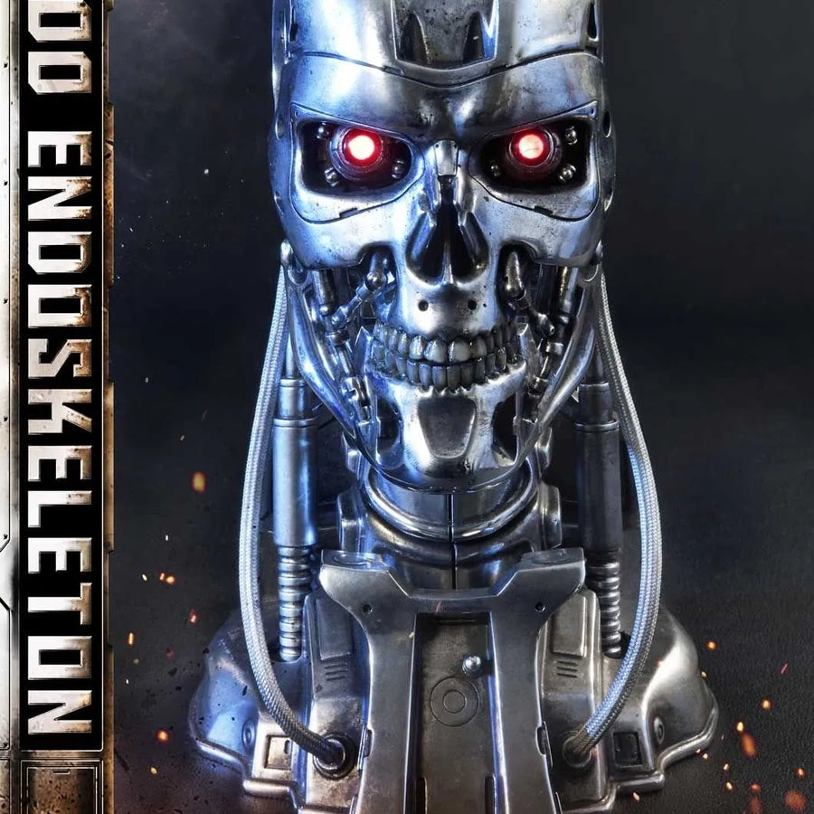 T-800 Endoskeleton Head (Regular Version) The Terminator (Film) – Prime1Studio – ActionFigure Brasil