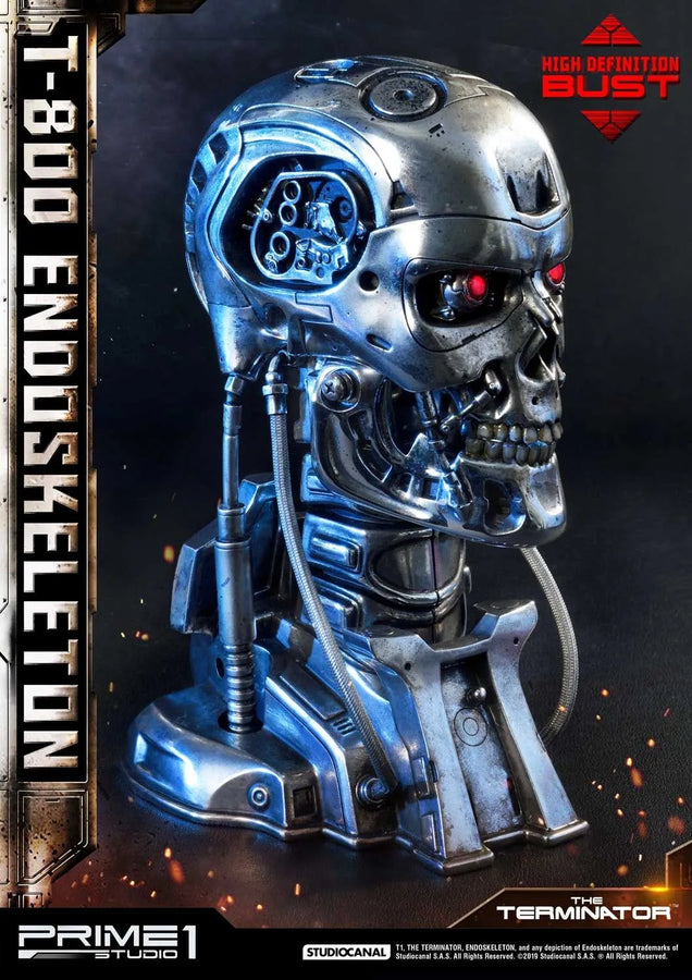 T-800 Endoskeleton Head (Regular Version) The Terminator (Film) – Prime1Studio – ActionFigure Brasil