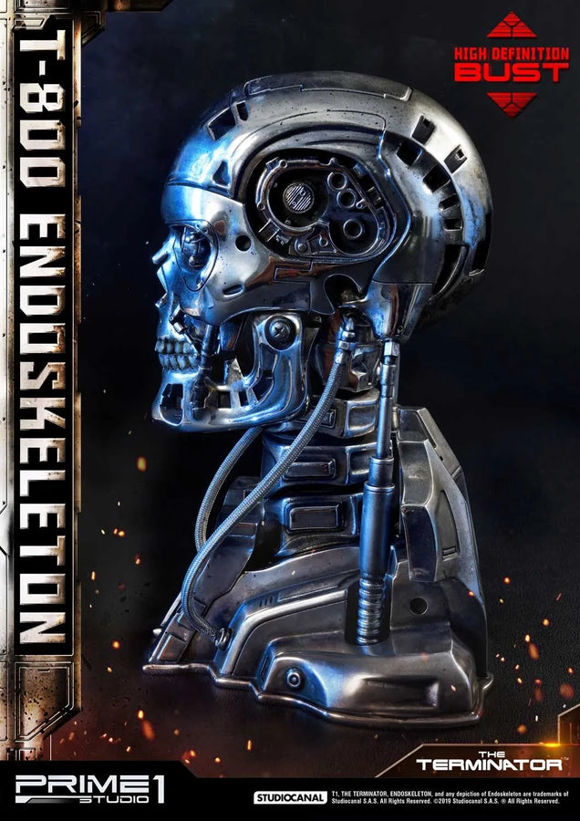 T-800 Endoskeleton Head (Regular Version) The Terminator (Film) – Prime1Studio – ActionFigure Brasil