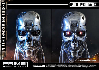 T-800 Endoskeleton Head (Regular Version) The Terminator (Film) – Prime1Studio – ActionFigure Brasil