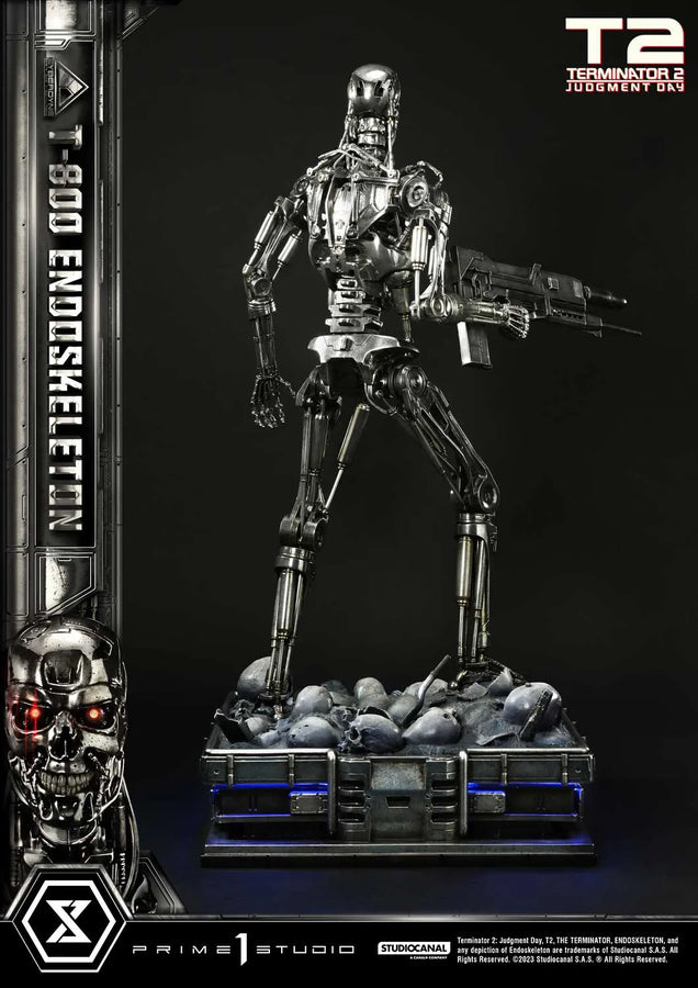 T-800 Endoskeleton (Regular Version) Terminator 2: Judgment Day – Prime1Studio – ActionFigure Brasil