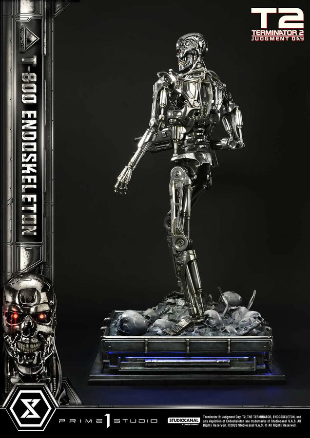T-800 Endoskeleton (Regular Version) Terminator 2: Judgment Day – Prime1Studio – ActionFigure Brasil