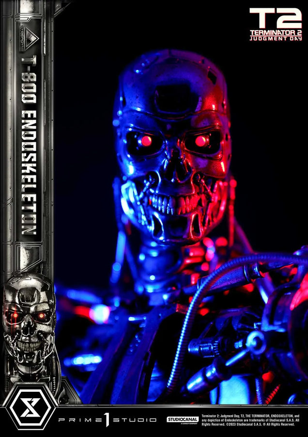 T-800 Endoskeleton (Regular Version) Terminator 2: Judgment Day – Prime1Studio – ActionFigure Brasil