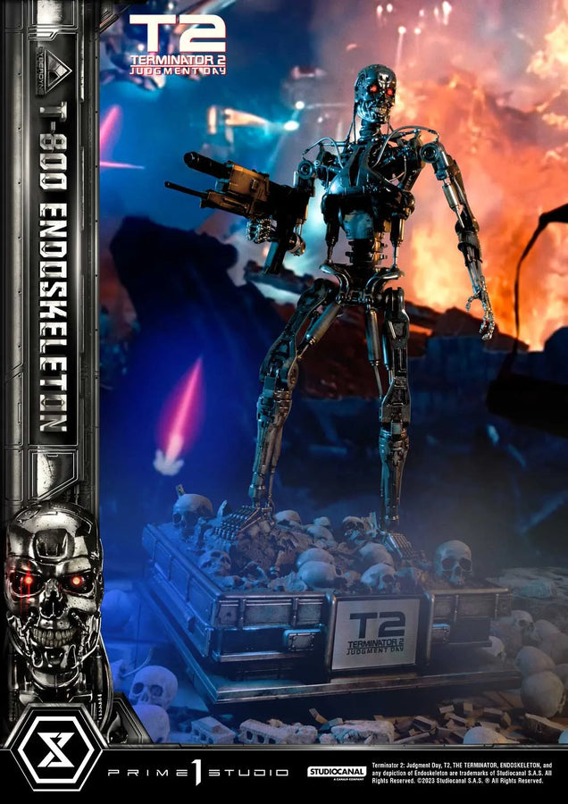 T-800 Endoskeleton (Regular Version) Terminator 2: Judgment Day – Prime1Studio – ActionFigure Brasil