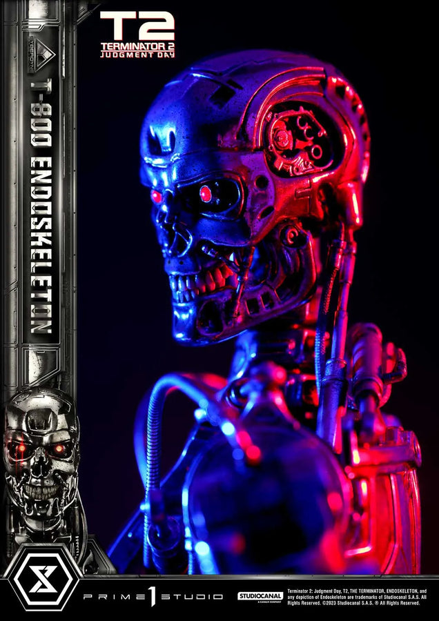 T-800 Endoskeleton (Regular Version) Terminator 2: Judgment Day – Prime1Studio – ActionFigure Brasil