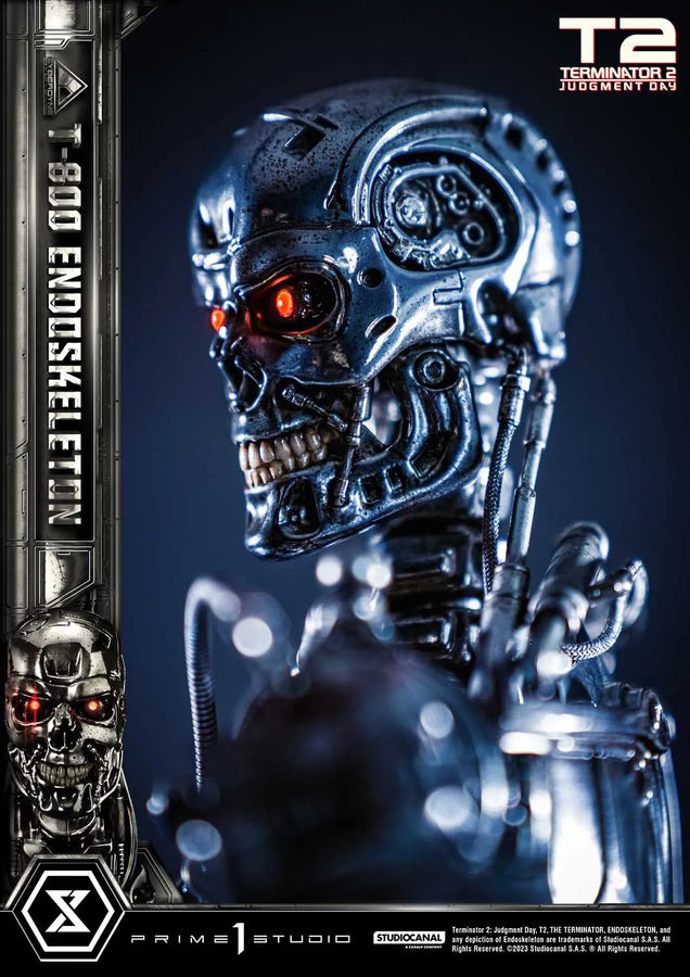 T-800 Endoskeleton (Regular Version) Terminator 2: Judgment Day – Prime1Studio – ActionFigure Brasil