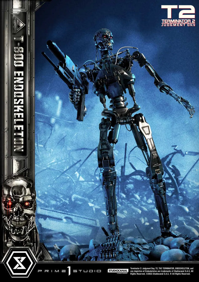 T-800 Endoskeleton (Regular Version) Terminator 2: Judgment Day – Prime1Studio – ActionFigure Brasil