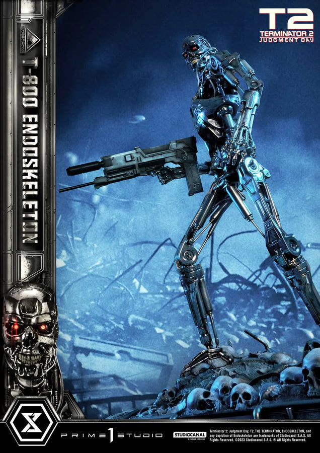 T-800 Endoskeleton (Regular Version) Terminator 2: Judgment Day – Prime1Studio – ActionFigure Brasil