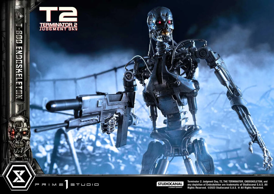 T-800 Endoskeleton (Regular Version) Terminator 2: Judgment Day – Prime1Studio – ActionFigure Brasil