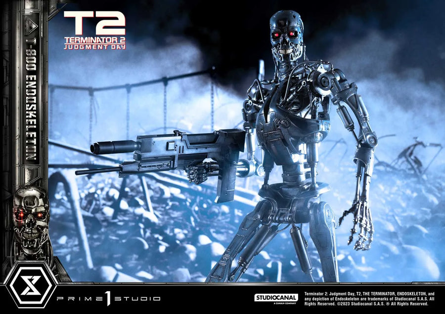 T-800 Endoskeleton (Regular Version) Terminator 2: Judgment Day – Prime1Studio – ActionFigure Brasil