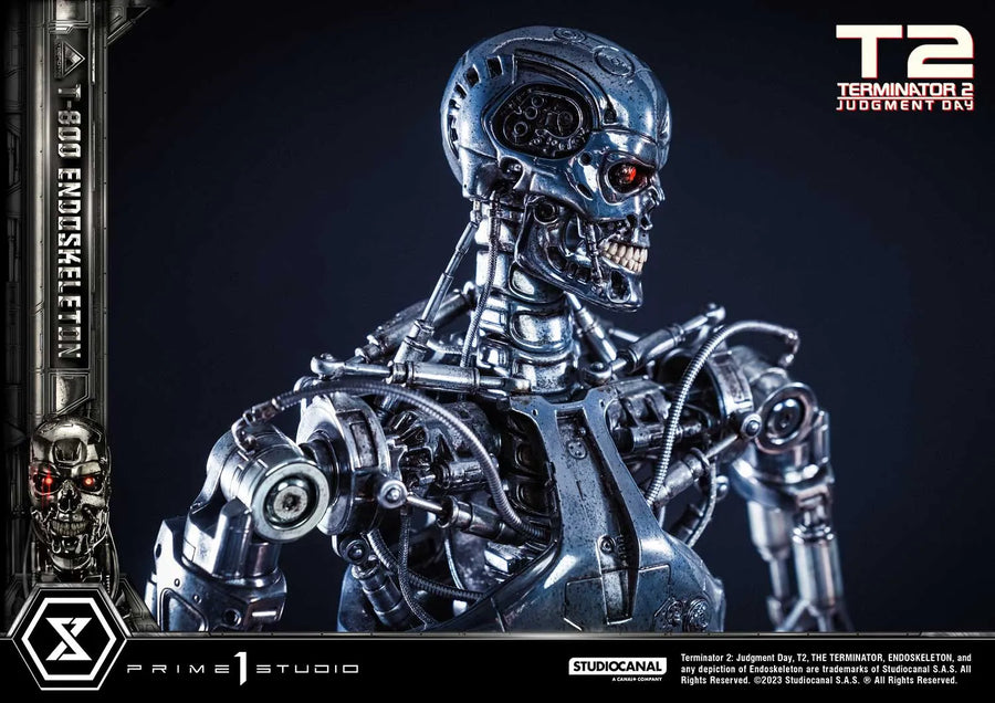 T-800 Endoskeleton (Regular Version) Terminator 2: Judgment Day – Prime1Studio – ActionFigure Brasil