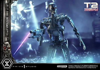 T-800 Endoskeleton (Regular Version) Terminator 2: Judgment Day – Prime1Studio – ActionFigure Brasil