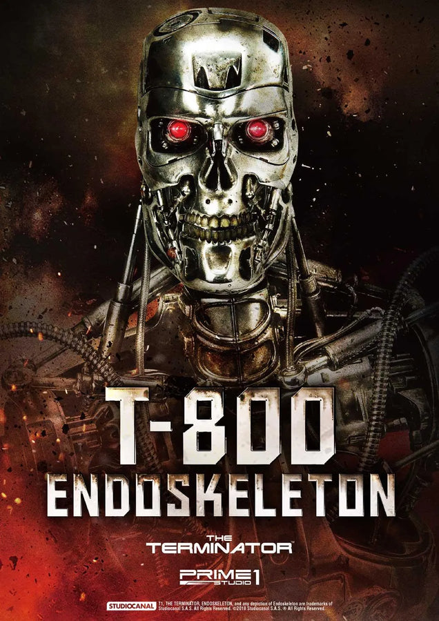 T-800 Endoskeleton (Regular Version) The Terminator (Film) – Prime1Studio – ActionFigure Brasil