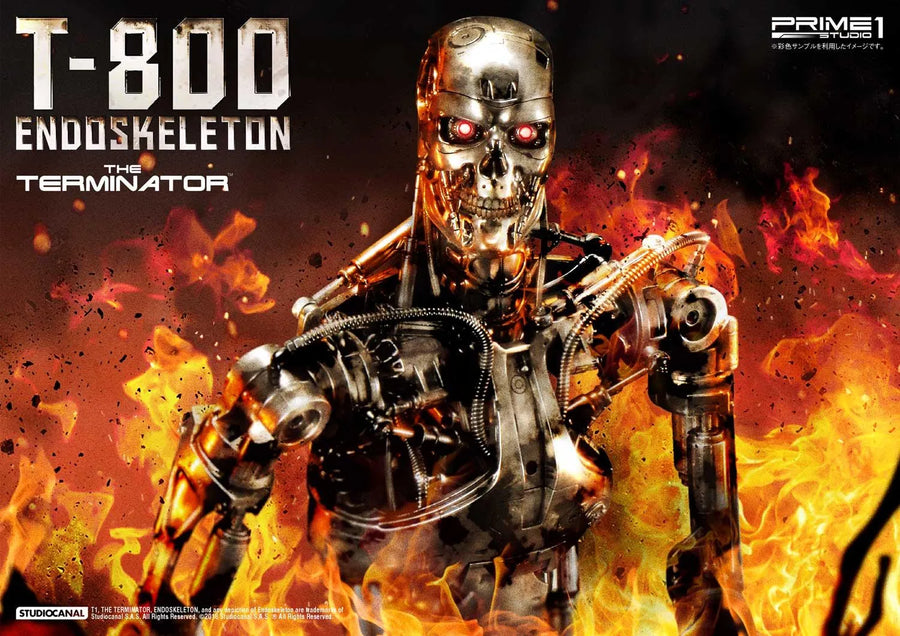 T-800 Endoskeleton (Regular Version) The Terminator (Film) – Prime1Studio – ActionFigure Brasil