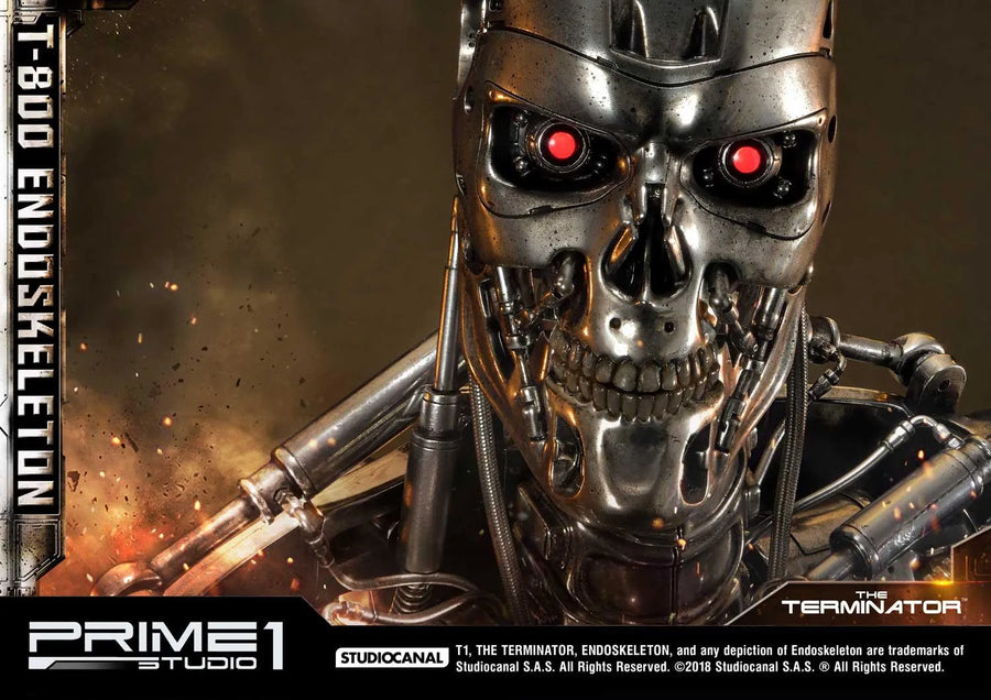 T-800 Endoskeleton (Regular Version) The Terminator (Film) – Prime1Studio – ActionFigure Brasil