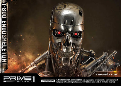 T-800 Endoskeleton (Regular Version) The Terminator (Film) – Prime1Studio – ActionFigure Brasil