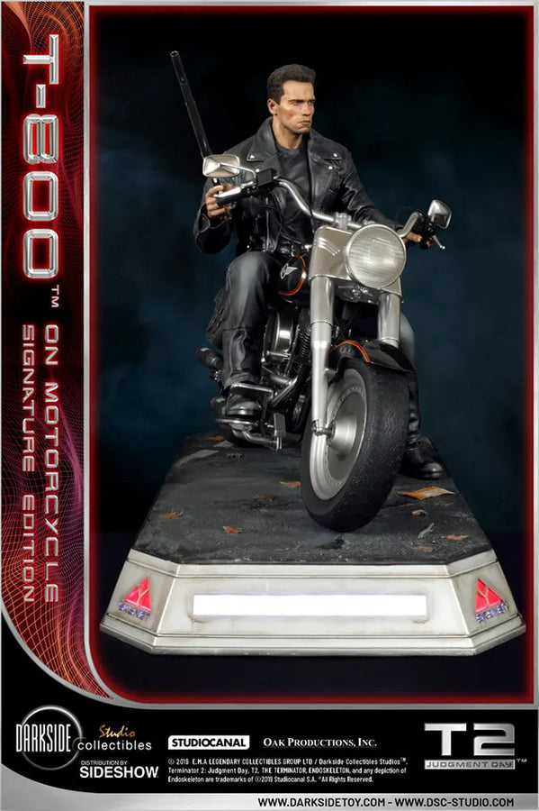 T-800 on Motorcycle - LIMITED EDITION: 250 – DarkSide Collectibles Studio – ActionFigure Brasil