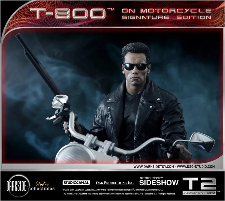 T-800 on Motorcycle - LIMITED EDITION: 250 – DarkSide Collectibles Studio – ActionFigure Brasil
