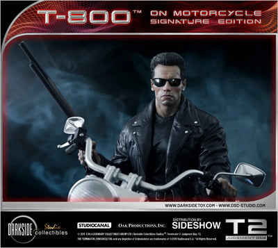 T-800 on Motorcycle - LIMITED EDITION: 250 – DarkSide Collectibles Studio – ActionFigure Brasil — close