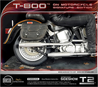 T-800 on Motorcycle - LIMITED EDITION: 250 – DarkSide Collectibles Studio – ActionFigure Brasil — acessórios