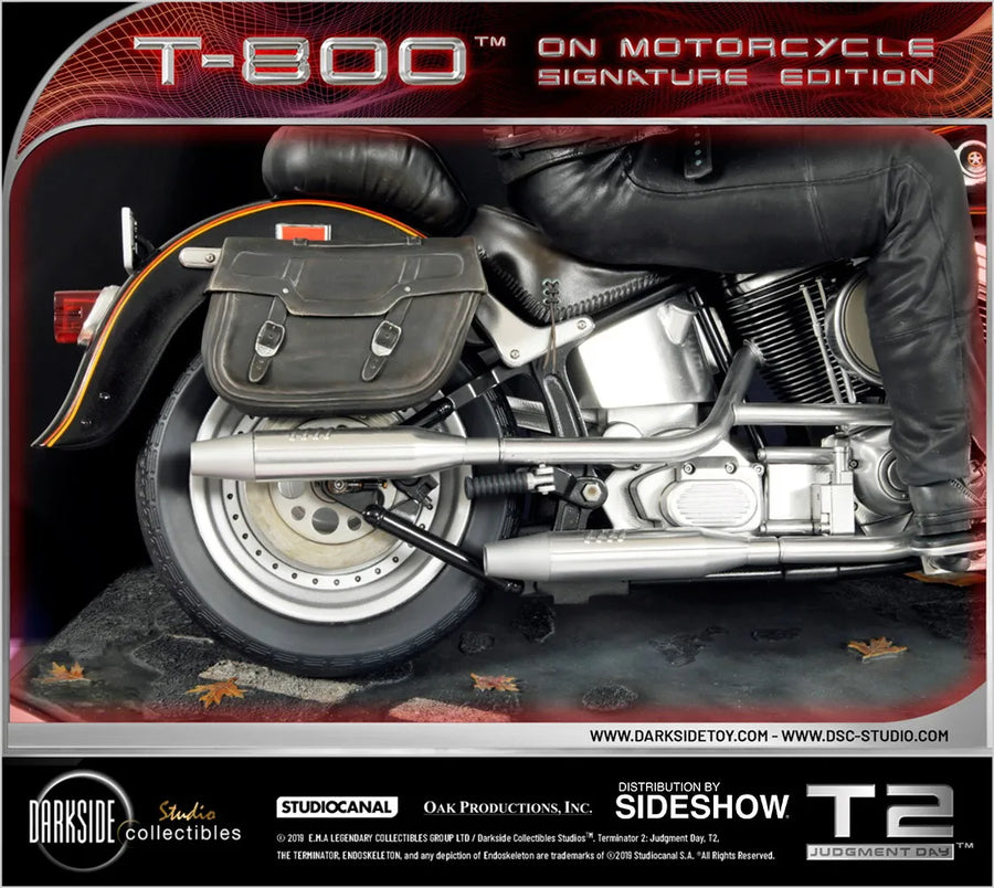 T-800 on Motorcycle - LIMITED EDITION: 250 – DarkSide Collectibles Studio – ActionFigure Brasil