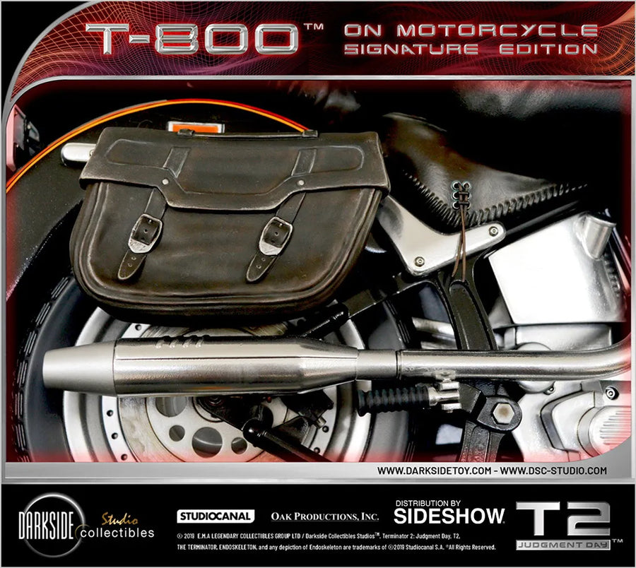 T-800 on Motorcycle - LIMITED EDITION: 250 – DarkSide Collectibles Studio – ActionFigure Brasil
