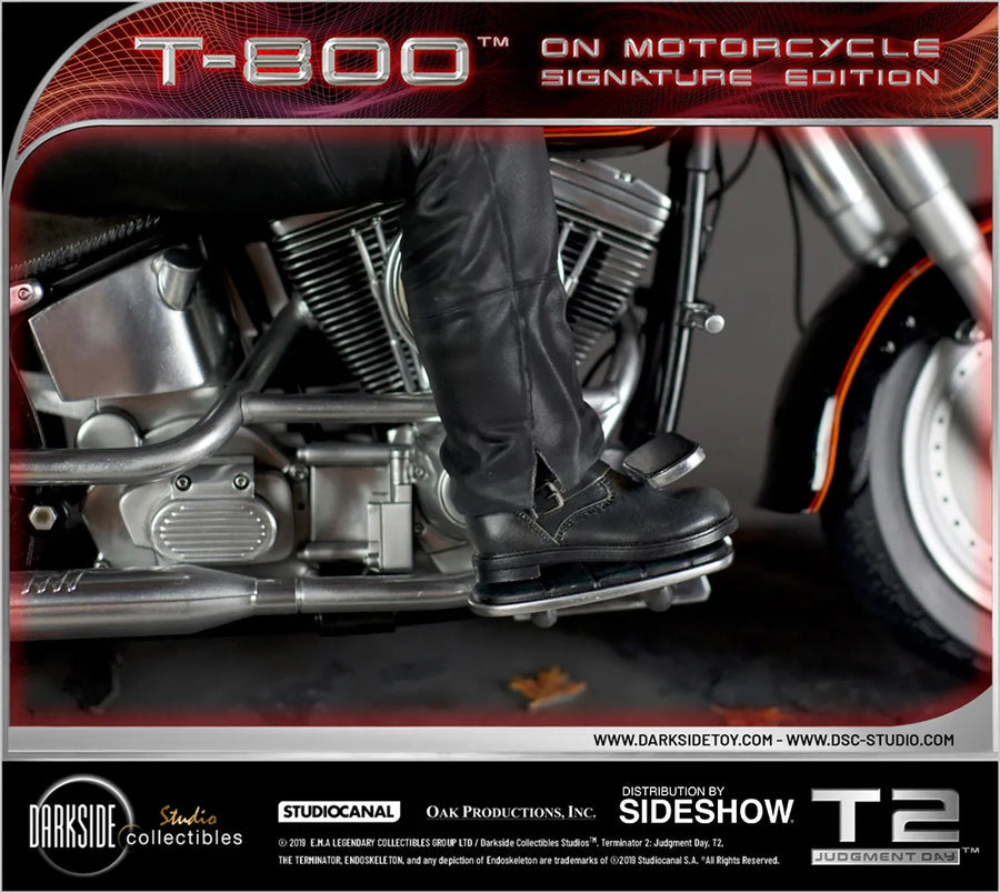 T-800 on Motorcycle - LIMITED EDITION: 250 – DarkSide Collectibles Studio – ActionFigure Brasil