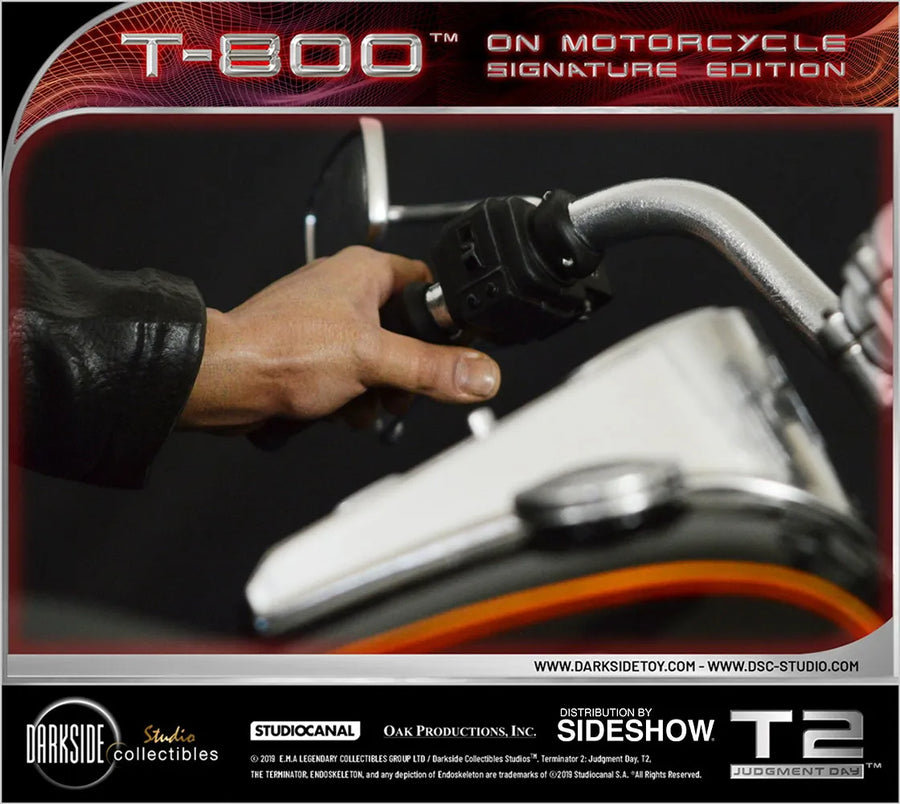 T-800 on Motorcycle - LIMITED EDITION: 250 – DarkSide Collectibles Studio – ActionFigure Brasil