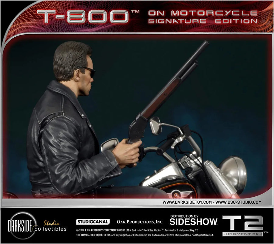 T-800 on Motorcycle - LIMITED EDITION: 250 – DarkSide Collectibles Studio – ActionFigure Brasil