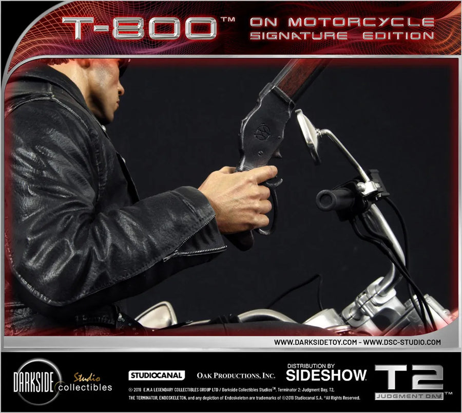 T-800 on Motorcycle - LIMITED EDITION: 250 – DarkSide Collectibles Studio – ActionFigure Brasil