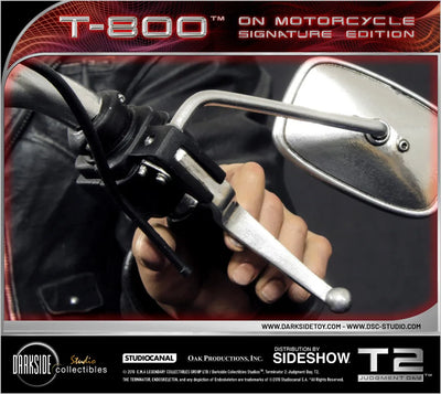 T-800 on Motorcycle - LIMITED EDITION: 250 – DarkSide Collectibles Studio – ActionFigure Brasil — embalagem