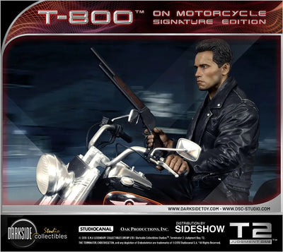 T-800 on Motorcycle - LIMITED EDITION: 250 – DarkSide Collectibles Studio – ActionFigure Brasil — acessórios