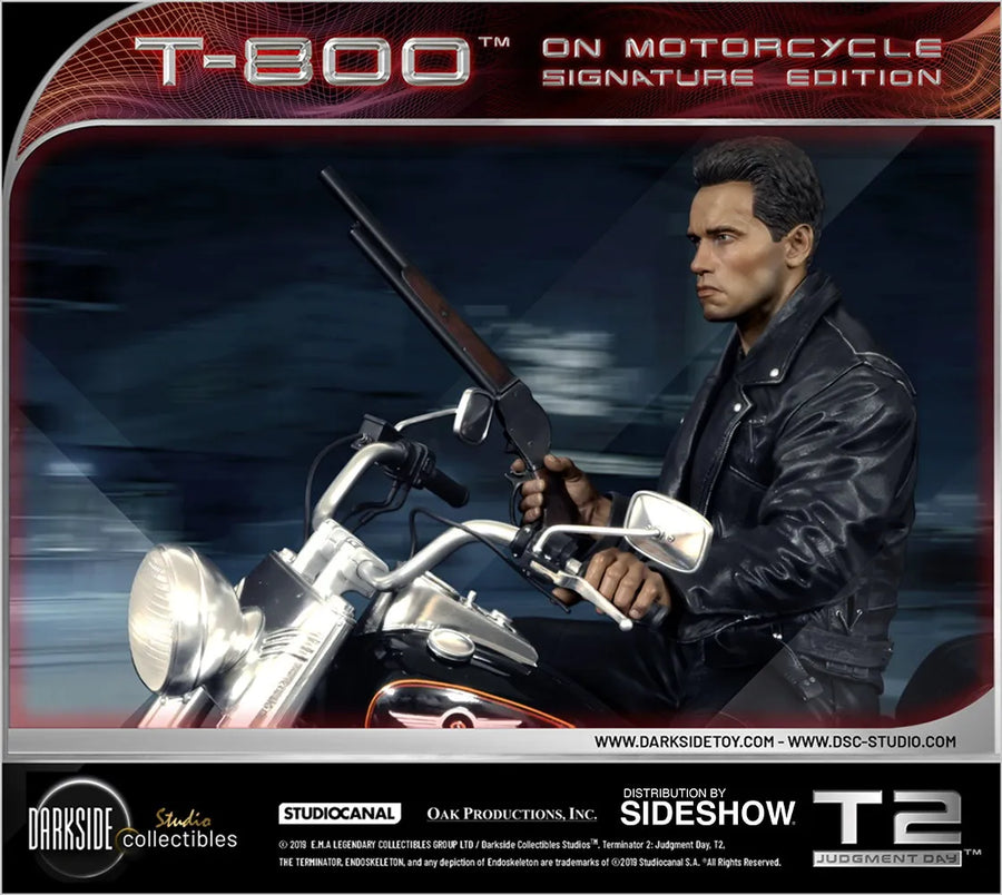 T-800 on Motorcycle - LIMITED EDITION: 250 – DarkSide Collectibles Studio – ActionFigure Brasil