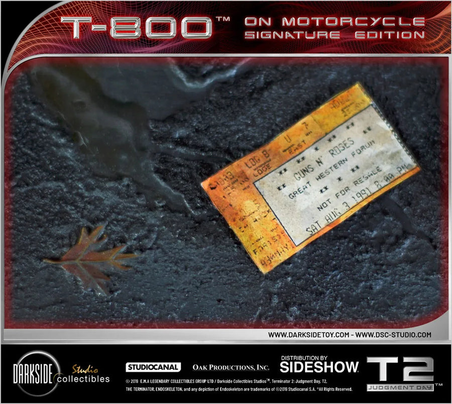 T-800 on Motorcycle - LIMITED EDITION: 250 – DarkSide Collectibles Studio – ActionFigure Brasil