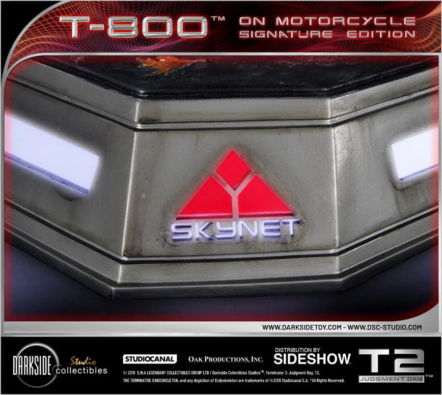 T-800 on Motorcycle - LIMITED EDITION: 250 – DarkSide Collectibles Studio – ActionFigure Brasil