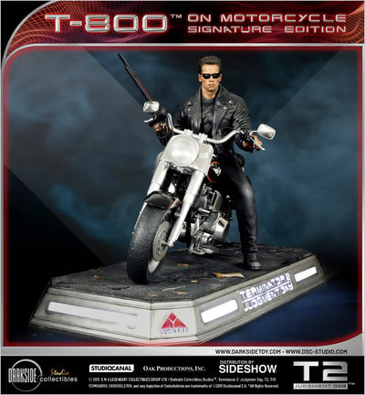 T-800 on Motorcycle - LIMITED EDITION: 250 – DarkSide Collectibles Studio – ActionFigure Brasil — close