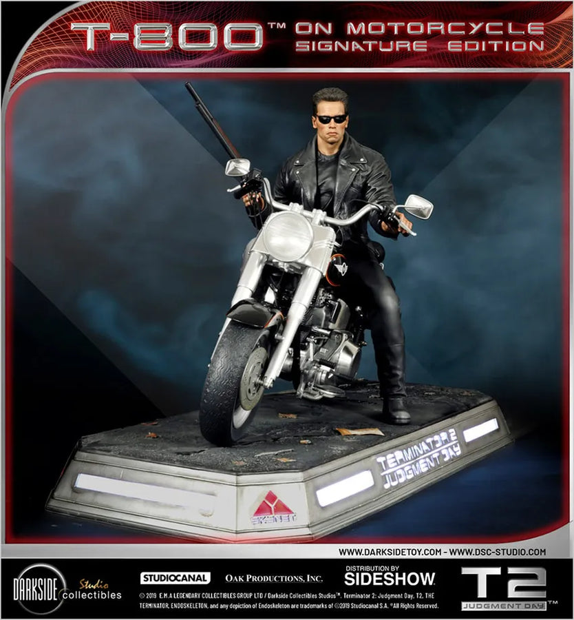 T-800 on Motorcycle - LIMITED EDITION: 250 – DarkSide Collectibles Studio – ActionFigure Brasil