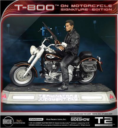 T-800 on Motorcycle - LIMITED EDITION: 250 – DarkSide Collectibles Studio – ActionFigure Brasil — acessórios