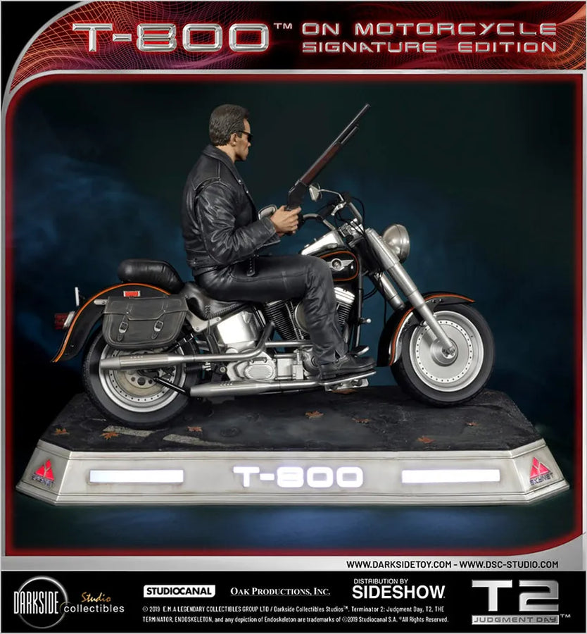 T-800 on Motorcycle - LIMITED EDITION: 250 – DarkSide Collectibles Studio – ActionFigure Brasil