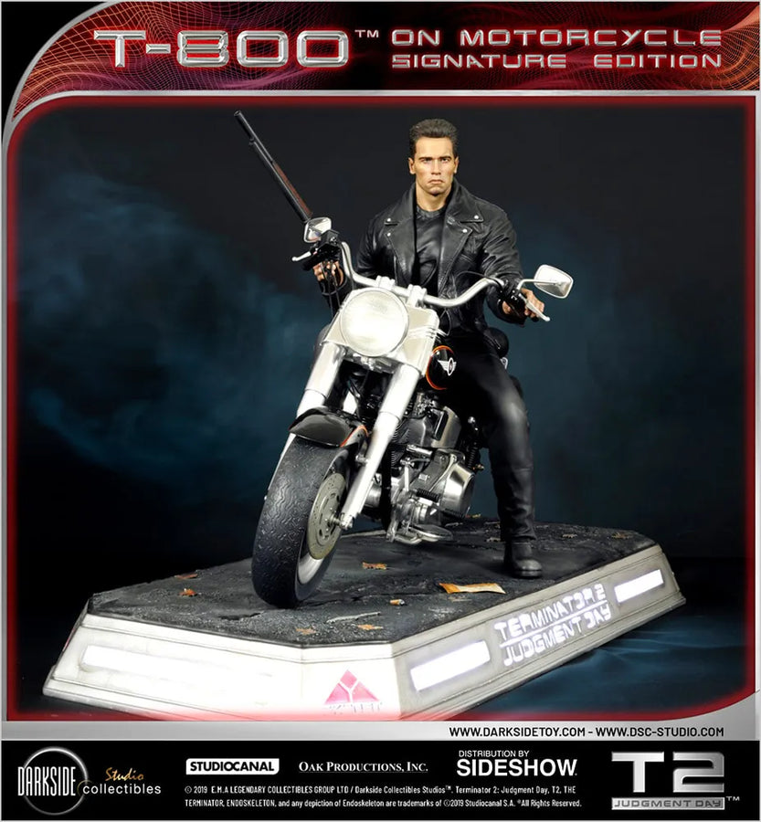 T-800 on Motorcycle - LIMITED EDITION: 250 – DarkSide Collectibles Studio – ActionFigure Brasil