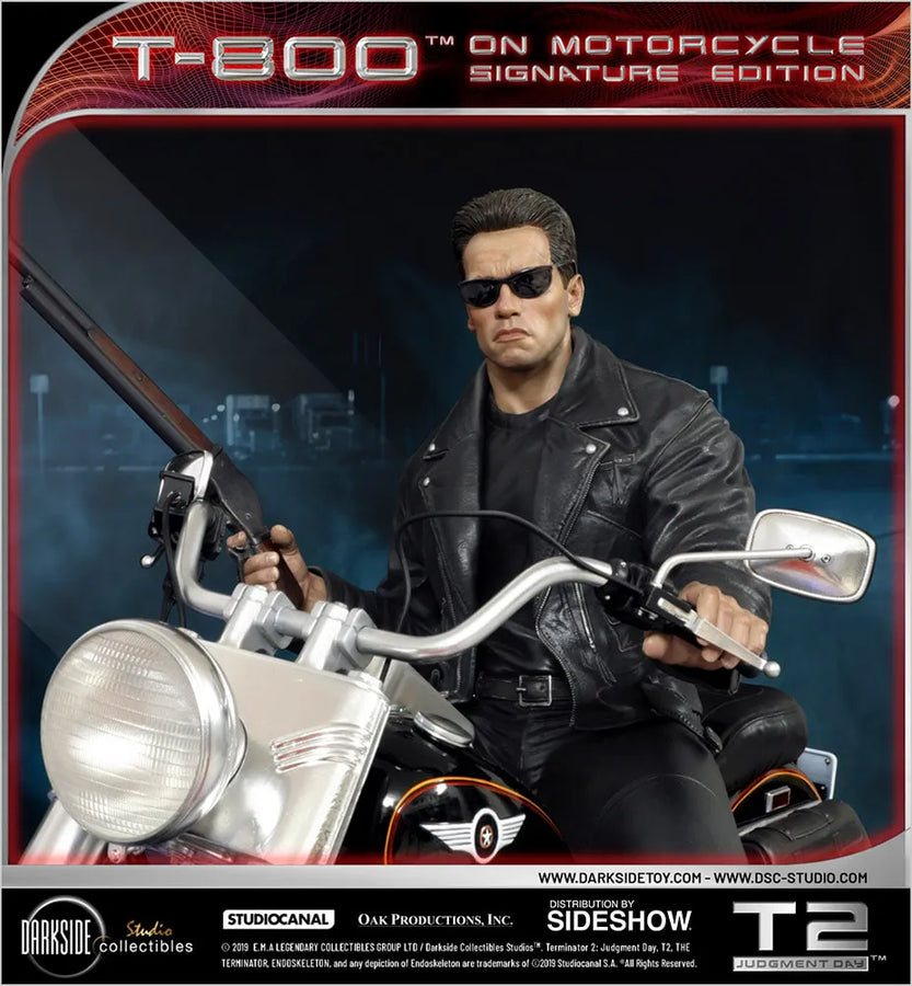 T-800 on Motorcycle - LIMITED EDITION: 250 – DarkSide Collectibles Studio – ActionFigure Brasil