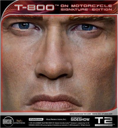 T-800 on Motorcycle - LIMITED EDITION: 250 – DarkSide Collectibles Studio – ActionFigure Brasil — embalagem