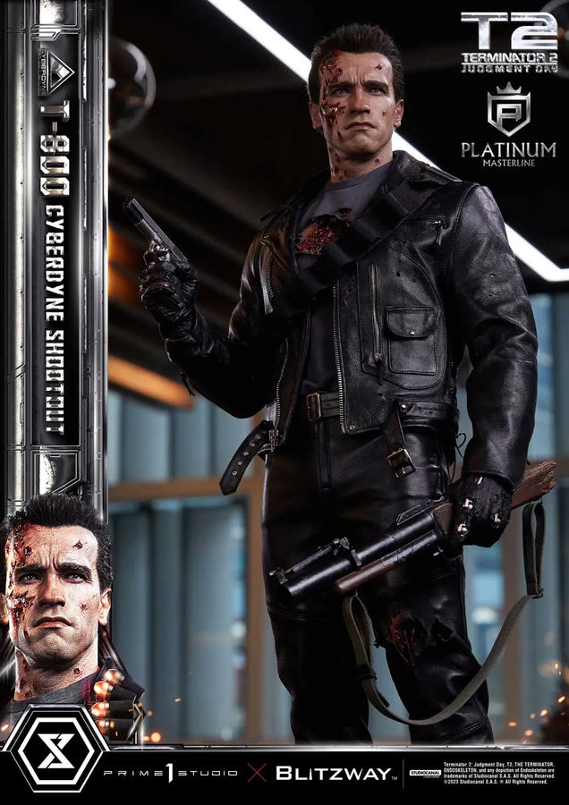 T-800 (Regular Version) Terminator 2: Judgment Day – Prime1Studio – ActionFigure Brasil