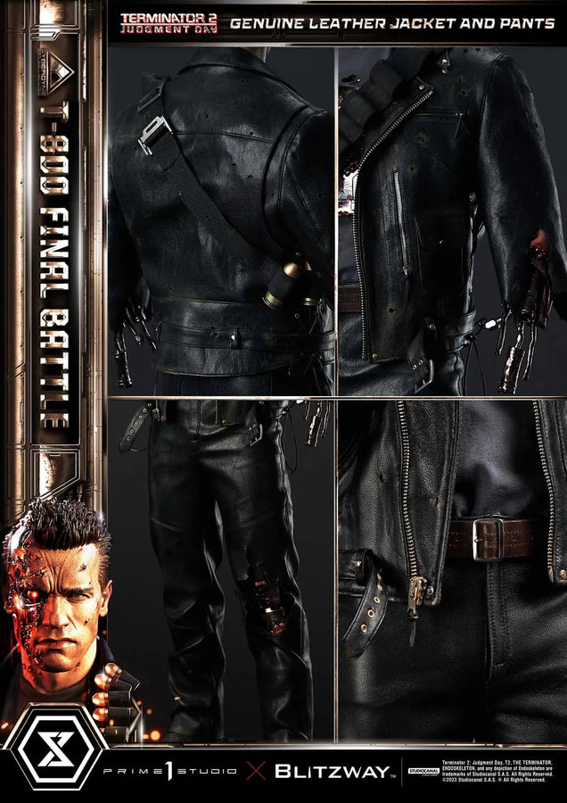 T-800 (Regular Version) Terminator 2: Judgment Day – Prime1Studio – ActionFigure Brasil