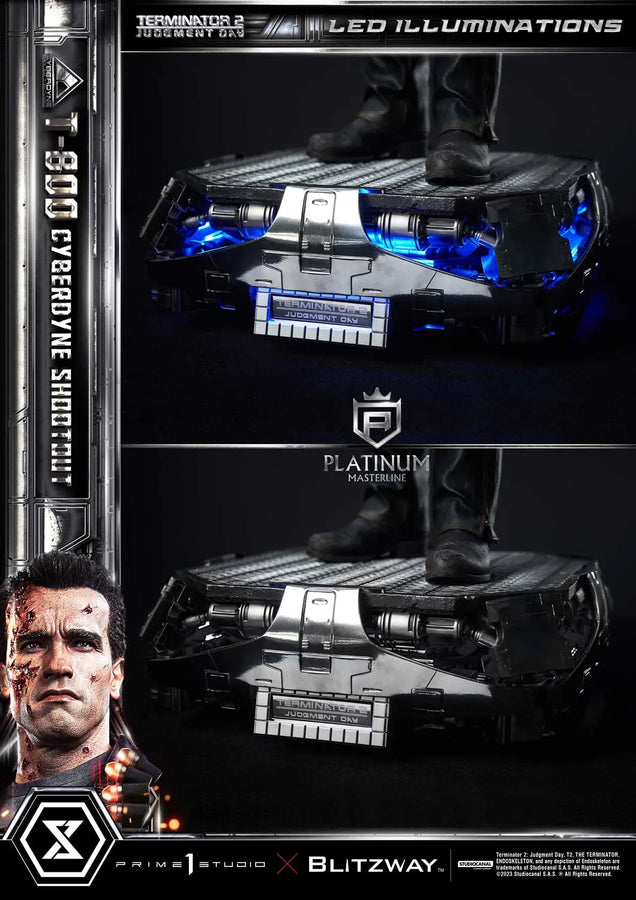 T-800 (Regular Version) Terminator 2: Judgment Day – Prime1Studio – ActionFigure Brasil