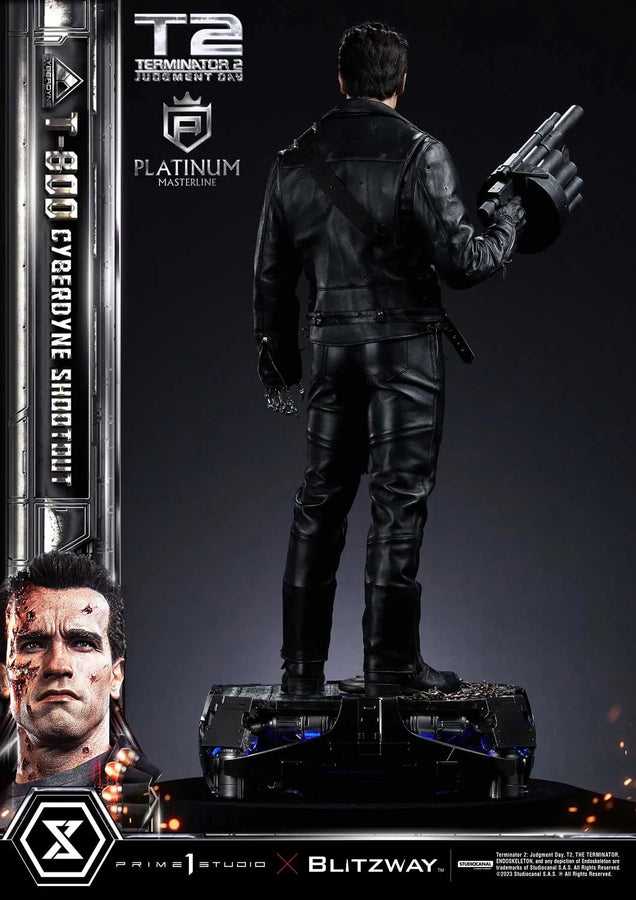 T-800 (Regular Version) Terminator 2: Judgment Day – Prime1Studio – ActionFigure Brasil