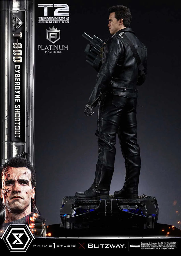 T-800 (Regular Version) Terminator 2: Judgment Day – Prime1Studio – ActionFigure Brasil