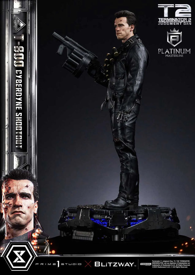T-800 (Regular Version) Terminator 2: Judgment Day – Prime1Studio – ActionFigure Brasil