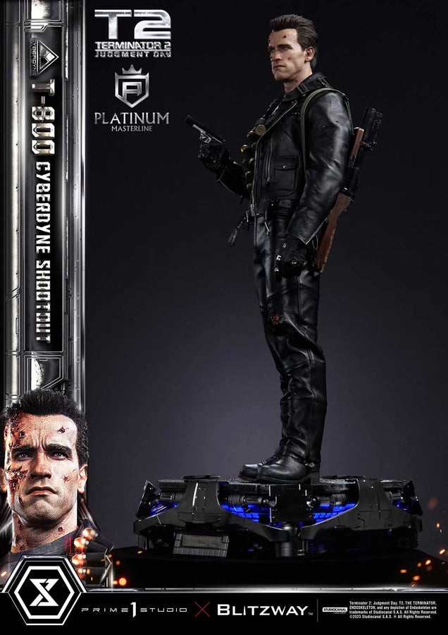 T-800 (Regular Version) Terminator 2: Judgment Day – Prime1Studio – ActionFigure Brasil